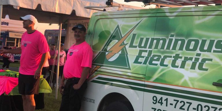 Luminous Electric at Making Strides Against Breast Cancer
